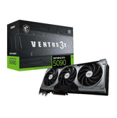 MSI GeForce RTX 5090 VENTUS 3X OC 32GB GDDR7 PCI Express 5.0 Graphics Card